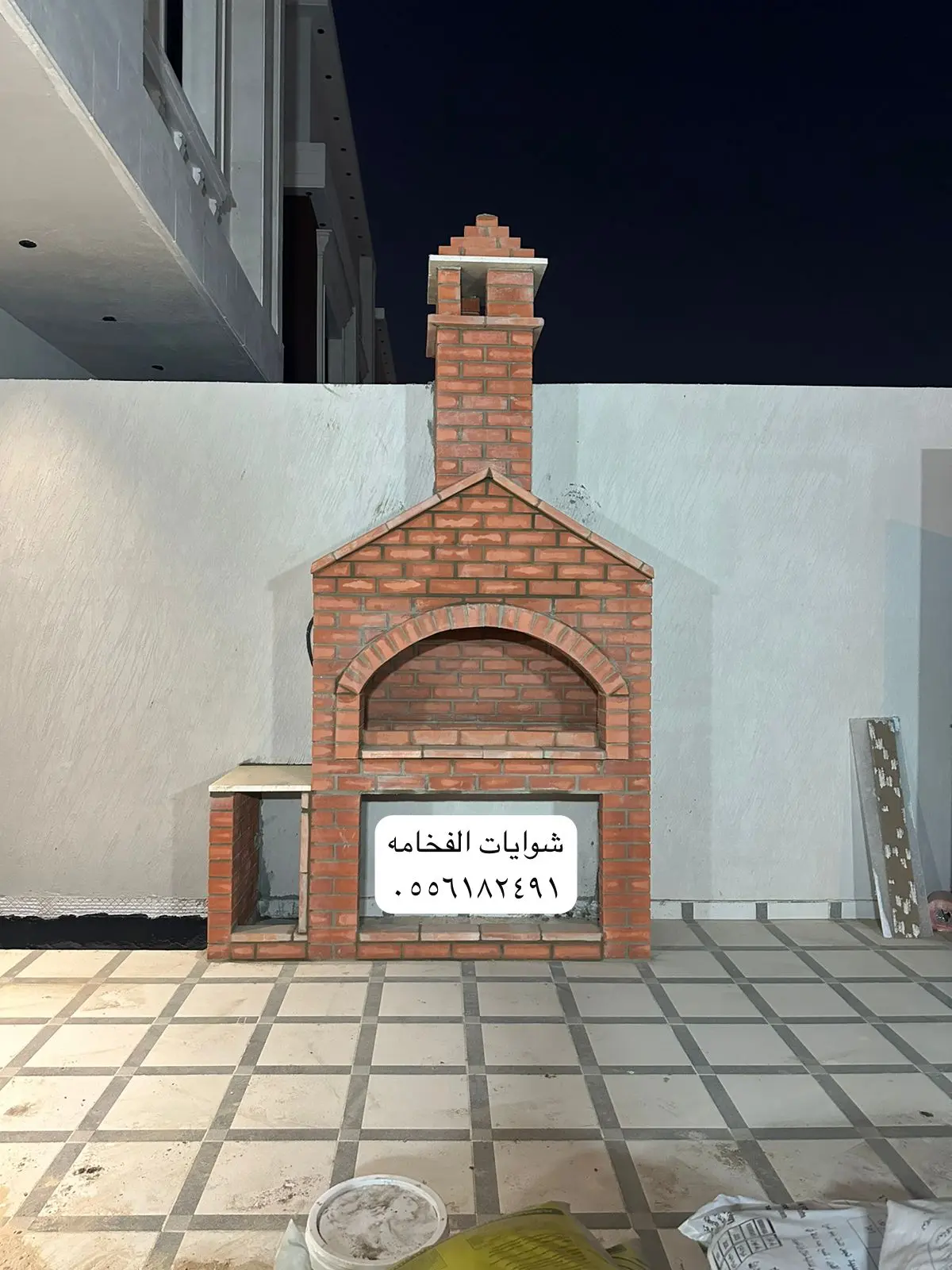 أحد مشروعات أفران ومشبات الفخامة في الرياض
